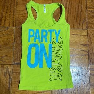 💕Official Zumba💕💕 Tank Top 💕💕 Never Worn 💕💕 NWOT 💕💕 So Cute 💕💕